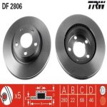 ÖN FREN DİSKİ 280mm PASSAT-A4-A8 1997 >