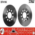 ARKA FREN DİSKİ AUDİ A4 01-08